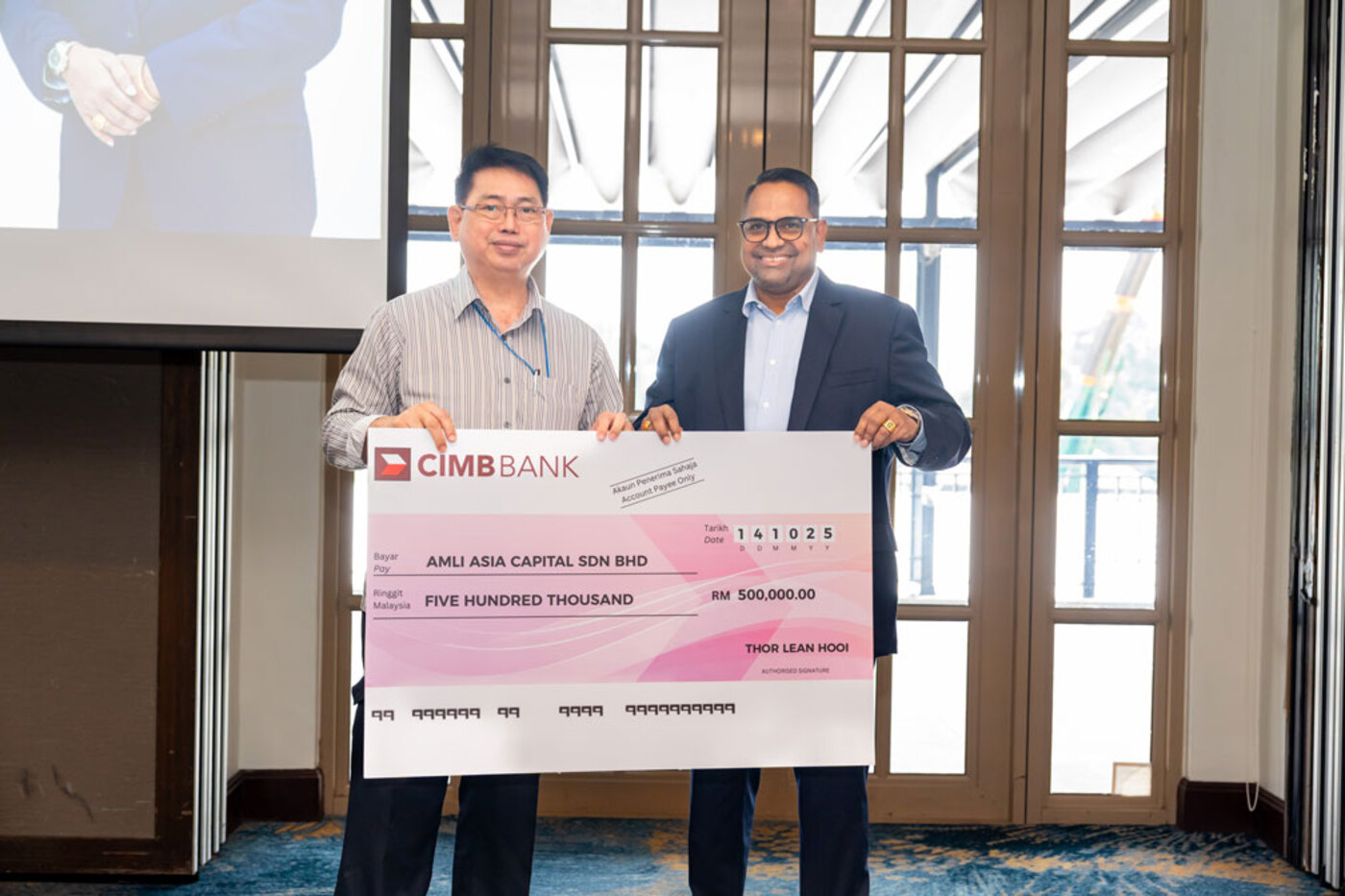 AMLI Asia Capital Fund 1 subscription ceremony, 2024